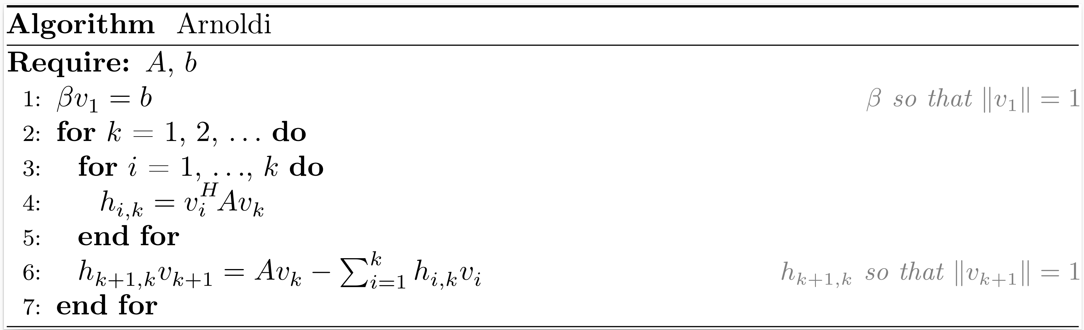 arnoldi