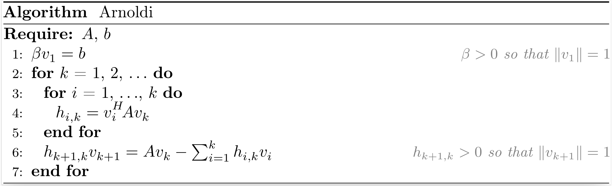 arnoldi